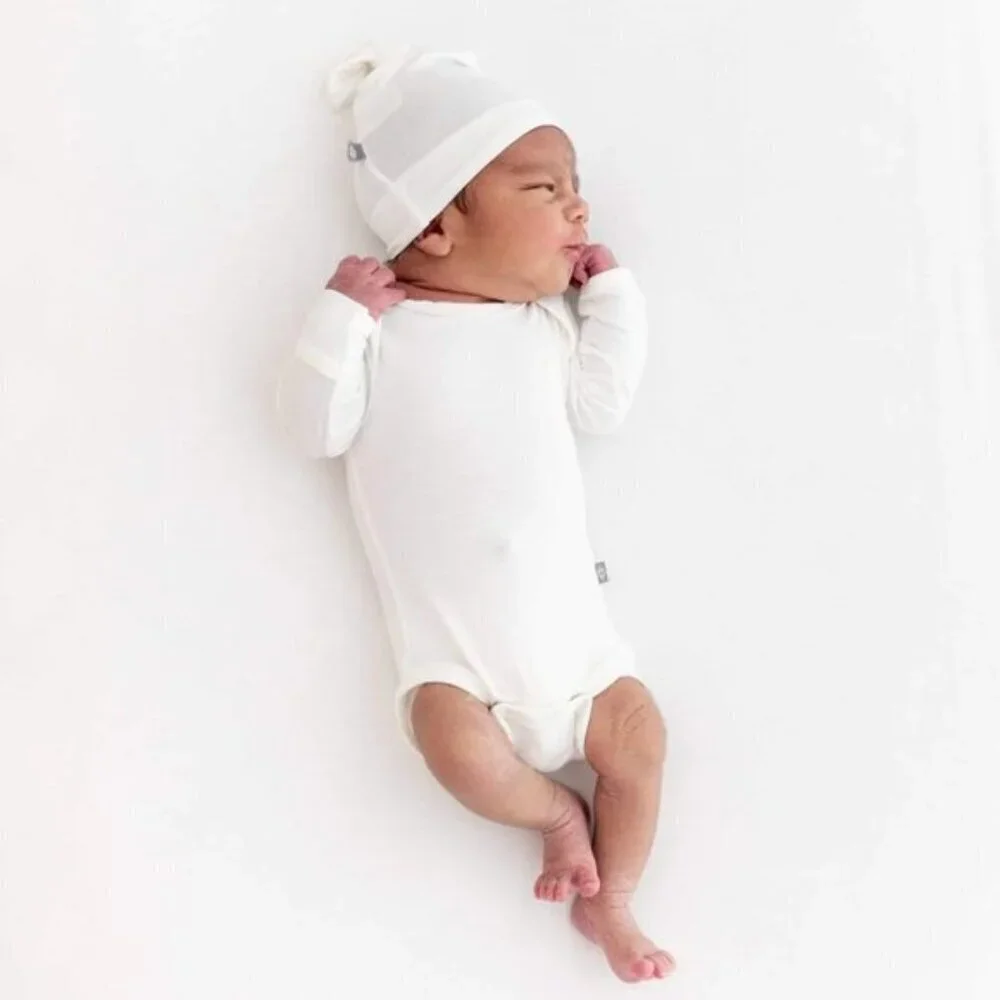 KYTE BABY Long Sleeve Bodysuit in Cloud Size 3-6 Months